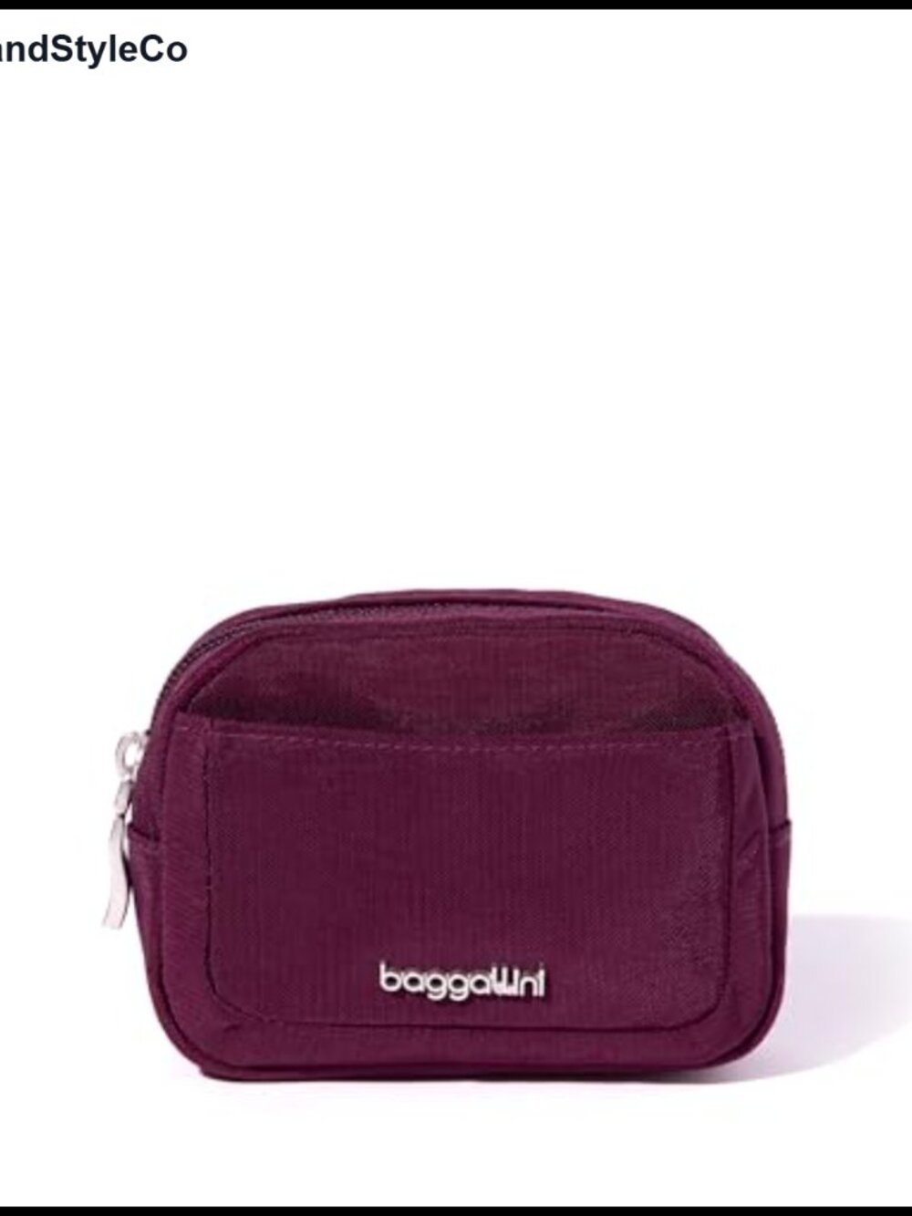 Lightweight Nylon Mini Cosmetic Pouch Travel Makeup Organizer Bag